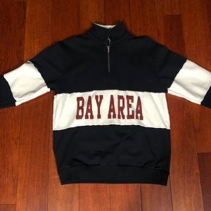 brandy melville bay area crewneck/sweatshirt